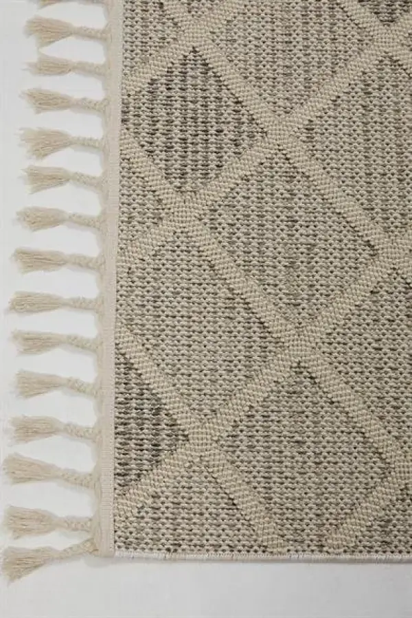 Dekorenti Halı Bukle 1411 Krem