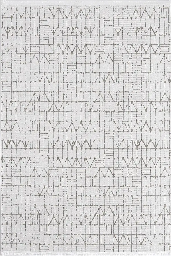 Dekorenti Halı Terrace 8204 Beyaz