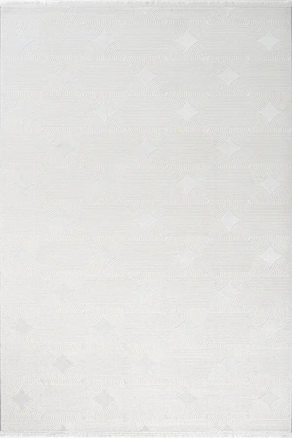 Enti Halı Eliza Plus 3404 Beyaz