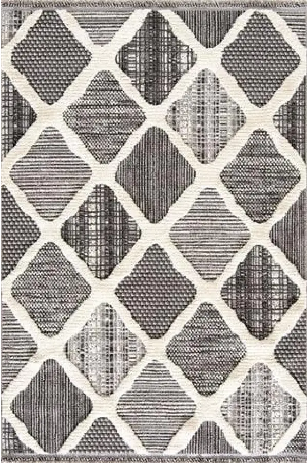 Dekorenti Halı Step 2202 Gri