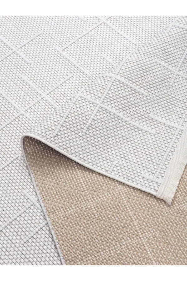 Jusco Halı Perla 6566A Beyaz