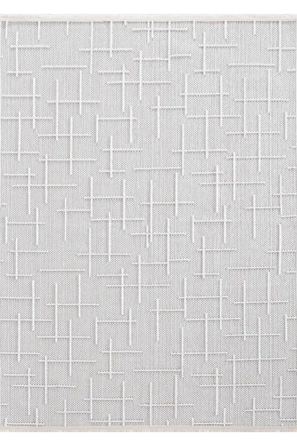 Jusco Halı Perla 6566A Beyaz