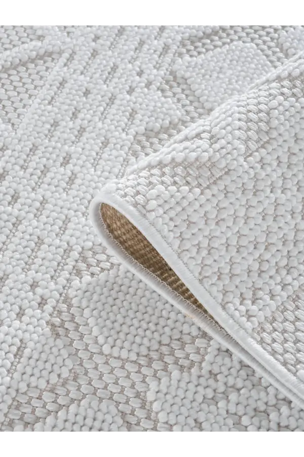 Jusco Halı Perla 7597B Beyaz