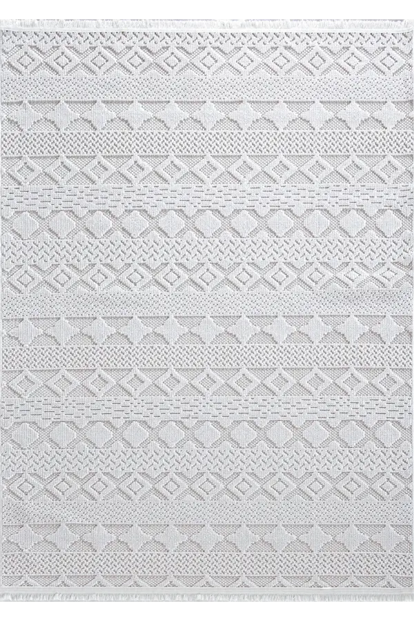 Jusco Halı Perla 7597B Beyaz