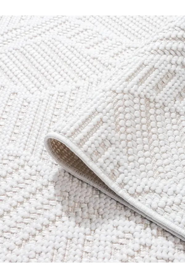 Jusco Halı Perla 7611B Beyaz