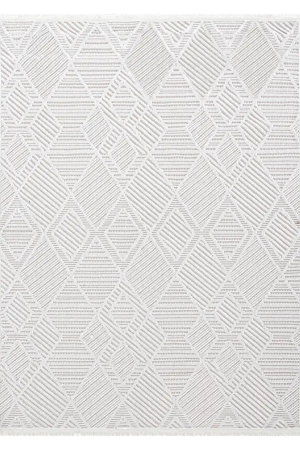 Jusco Halı Perla 7611B Beyaz