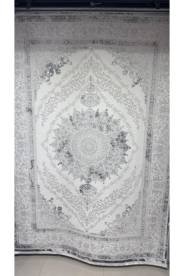 Kashe İklim Halı 27355 Gri 160x230
