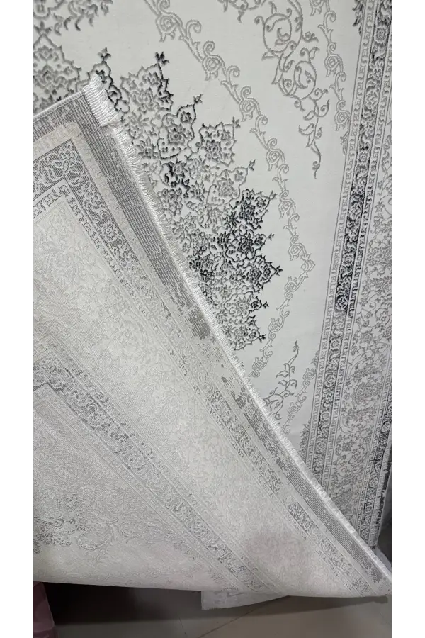 Kashe İklim Halı 27355 Gri 160x230