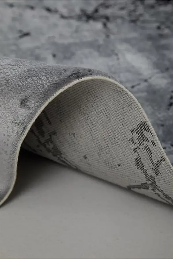 Romans Halı Enoks 6101 Gri Siyah