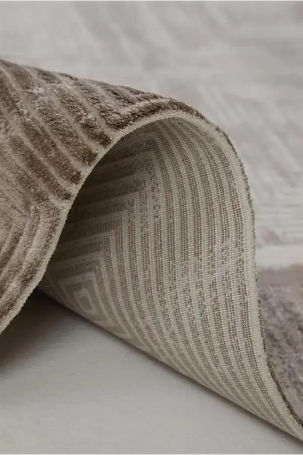 Romans Halı Enoks 6105 Krem Bej