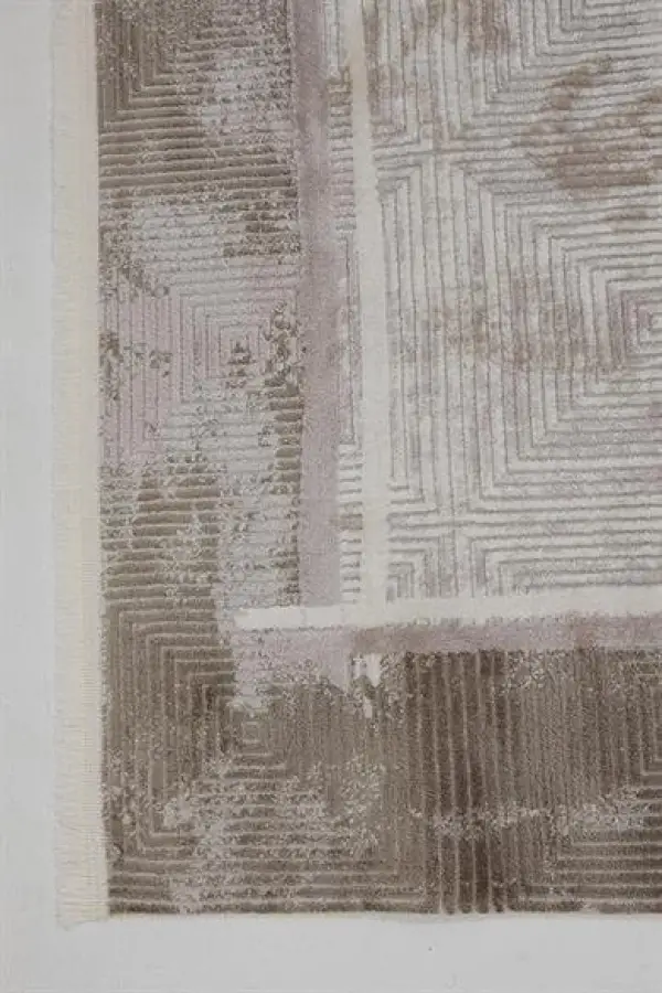 Romans Halı Enoks 6105 Krem Bej