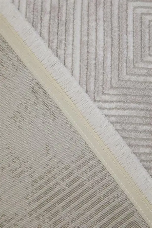 Romans Halı Enoks 6105 Krem Bej