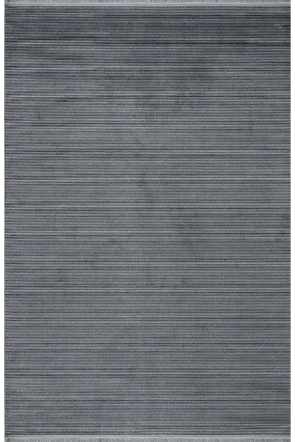 Romans Halı Enoks 6107 Gri Siyah