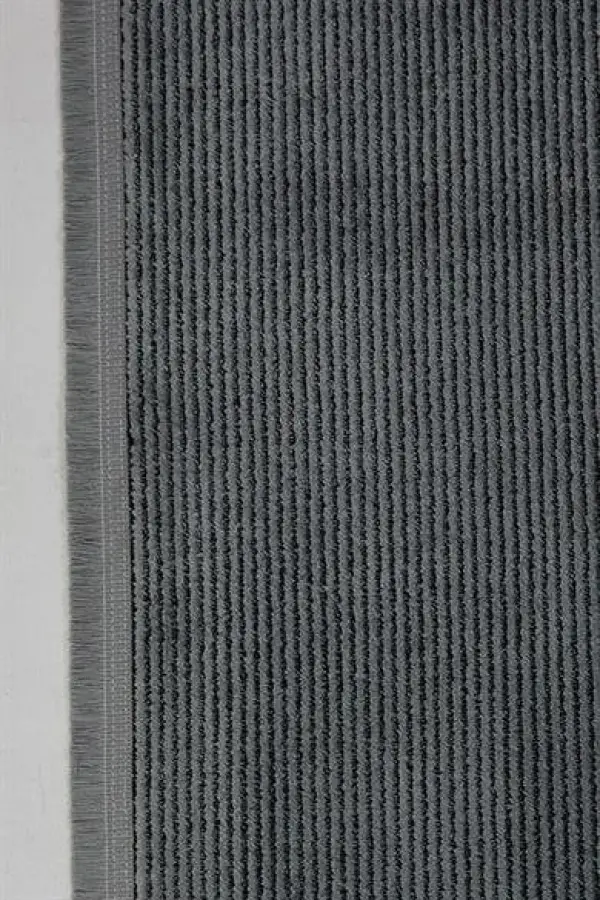 Romans Halı Enoks 6107 Gri Siyah