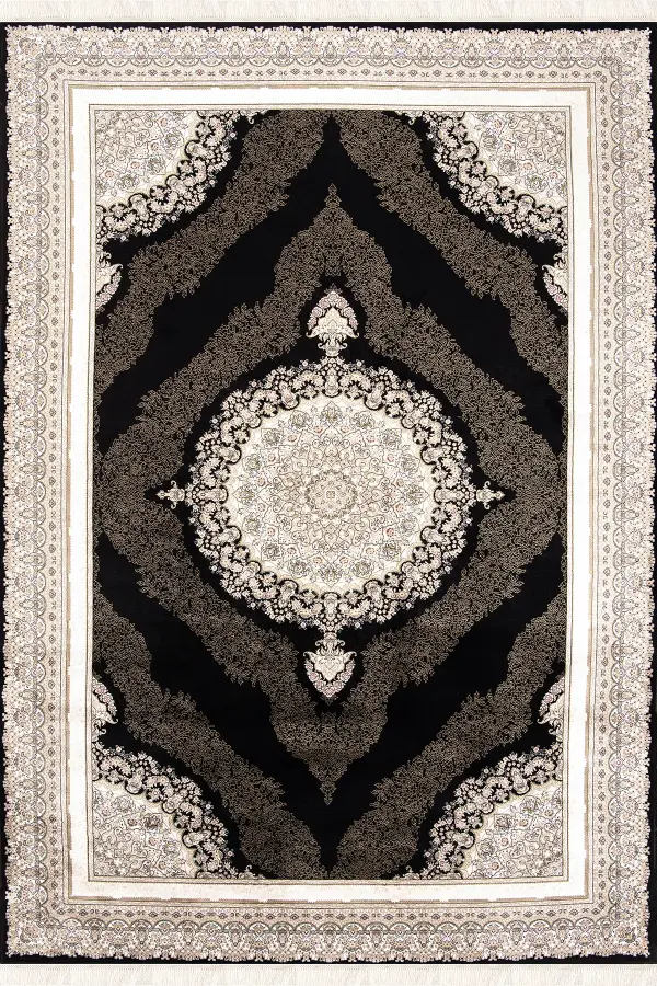 Romans Halı Herat 2801 Siyah