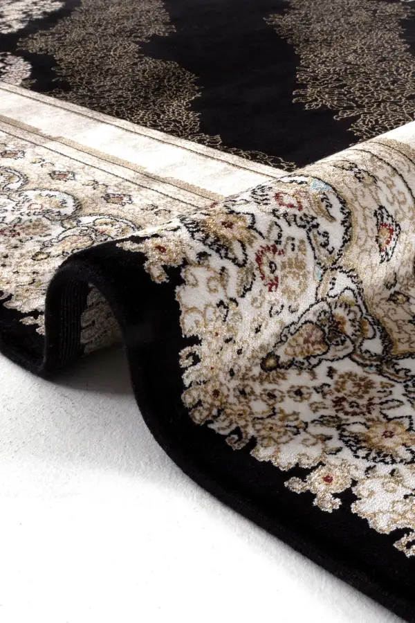 Romans Halı Herat 2801 Siyah