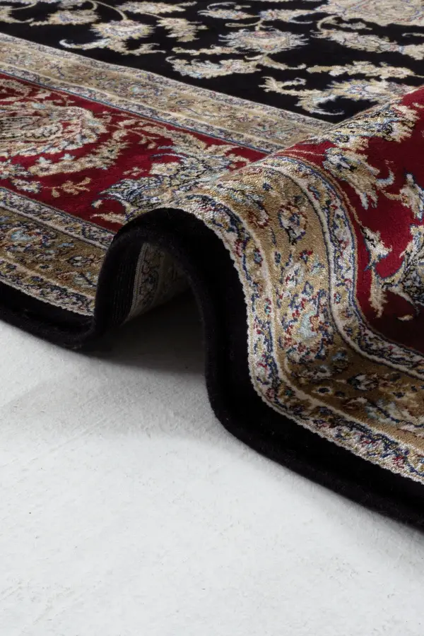 Romans Halı Herat 2807 Siyah