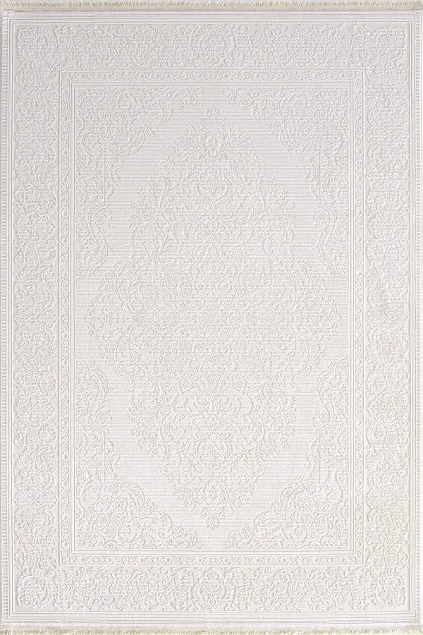 Romans Halı London 9009 Beyaz