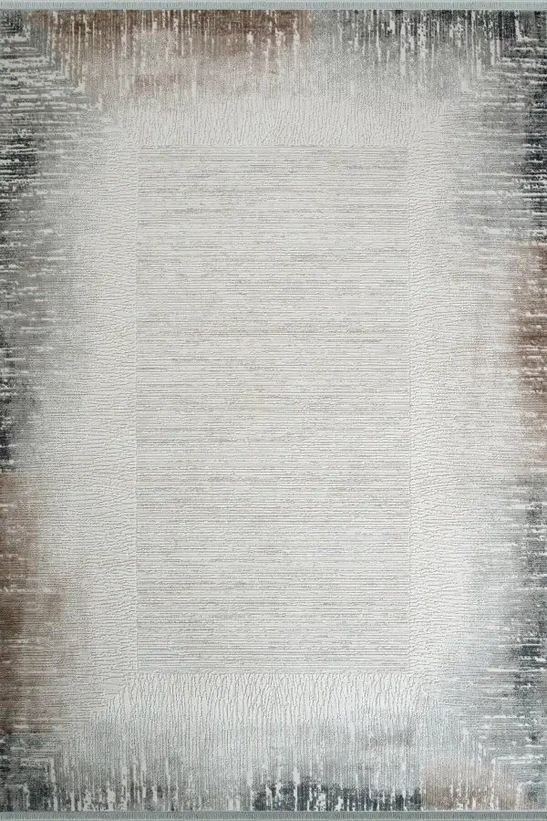 Romans Halı Sembol 2905 Gri Bej
