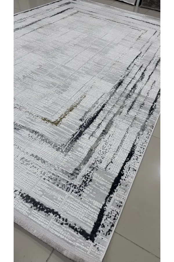 Safyün Halı Kadife KF423 Gri