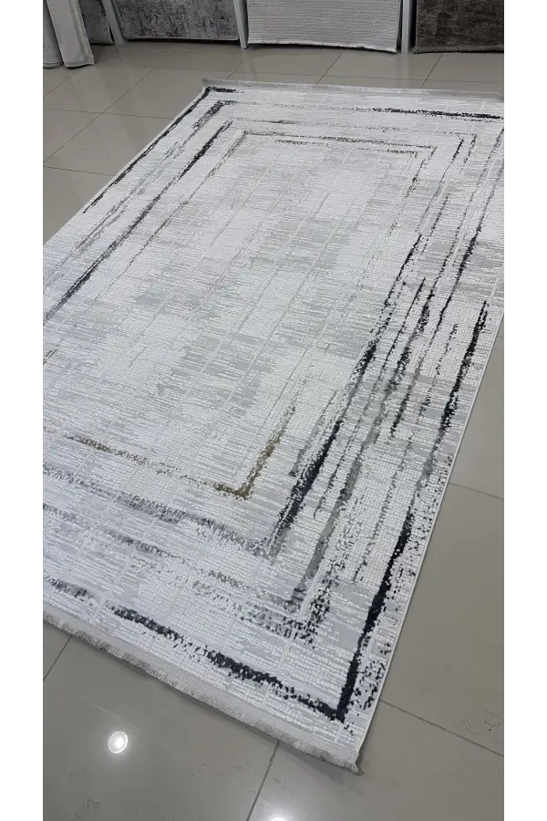 Safyün Halı Kadife KF423 Gri