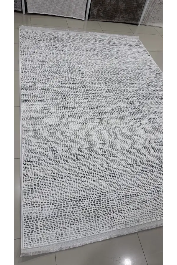 Safyün Halı Kadife KF435 Gri