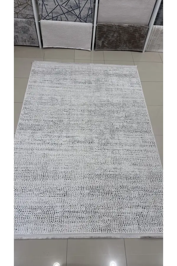 Safyün Halı Kadife KF435 Gri