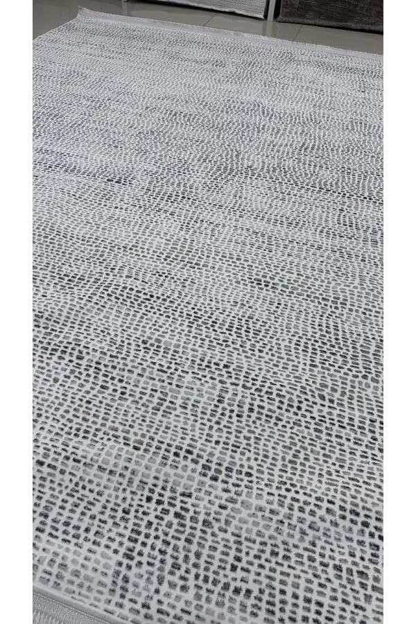 Safyün Halı Kadife KF435 Gri