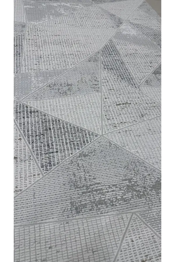 Safyün Halı Kadife KF437 Gri