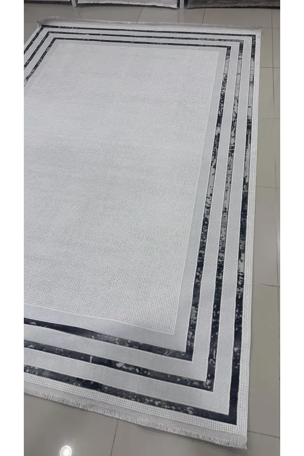 Safyün Halı Kadife KF452 Gri