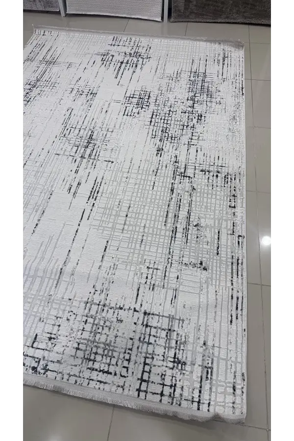 Safyün Halı Kadife KF459 Gri