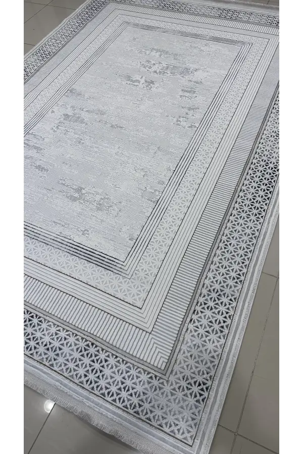 Safyün Halı Kadife KF463 Gri