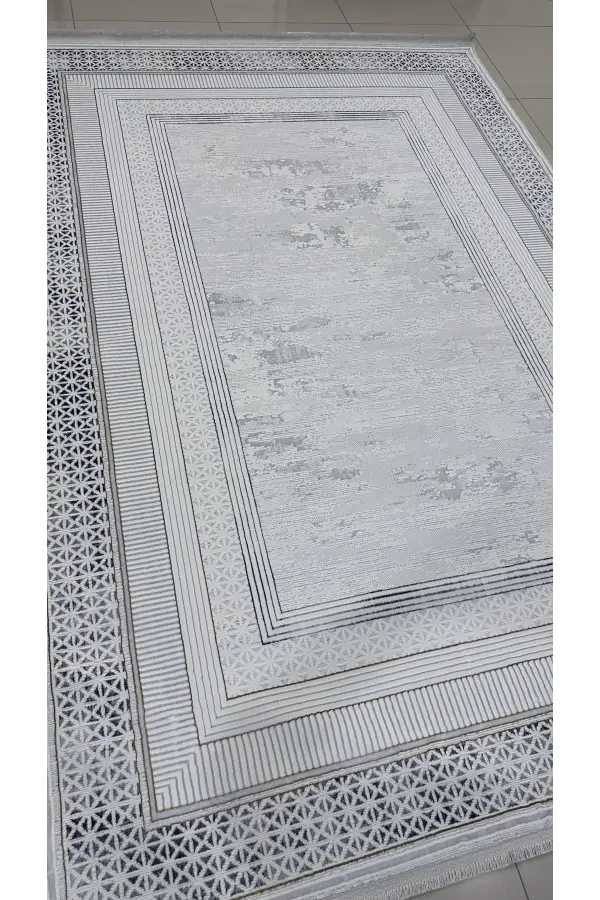 Safyün Halı Kadife KF463 Gri