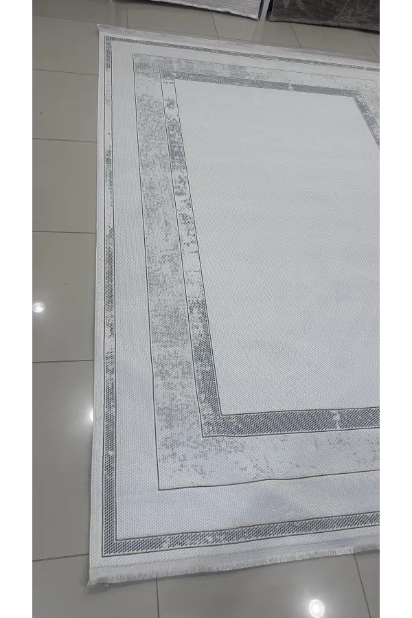 Safyün Halı Kadife KF465 Gri