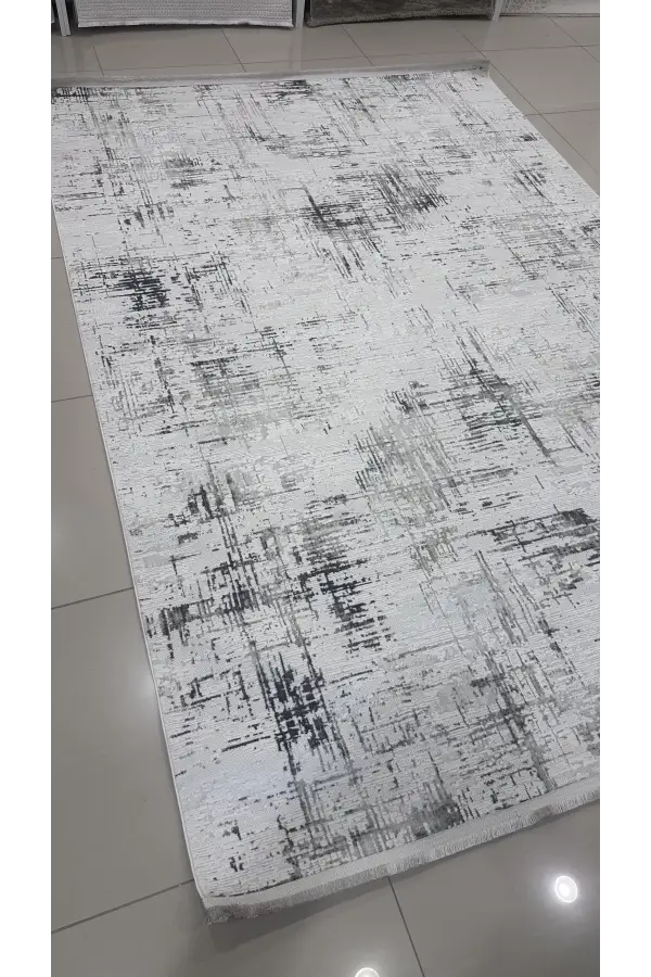 Safyün Halı Kadife KF468 Gri