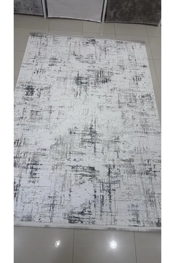 Safyün Halı Kadife KF468 Gri