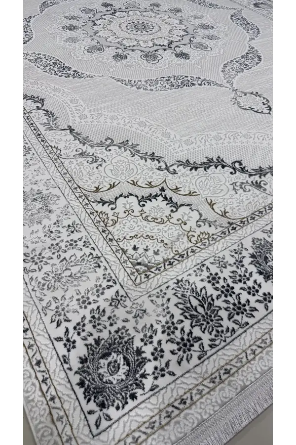 Safyün Halı Kadife KF501 Gri