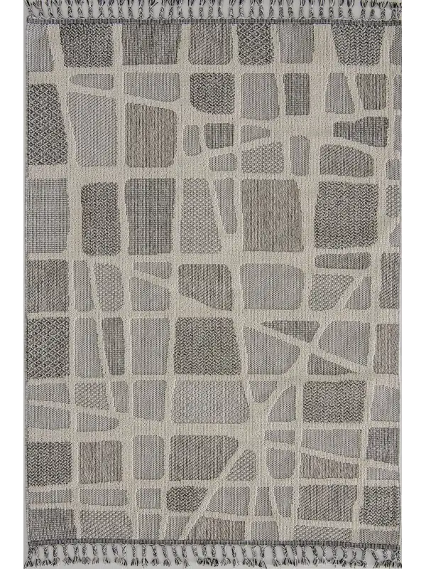 Dekorenti Halı Bukle 1414 Gri