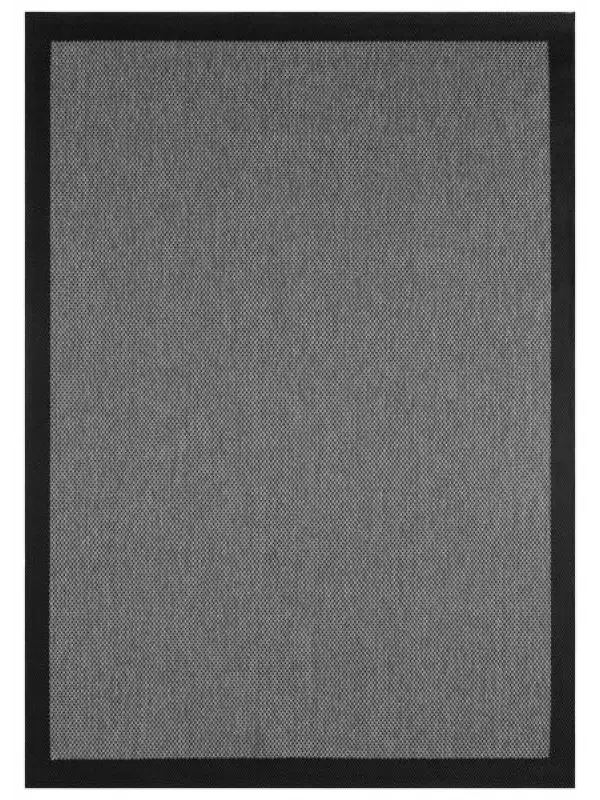 Luxess Halı Sisal Plus 1148 Gri Siyah
