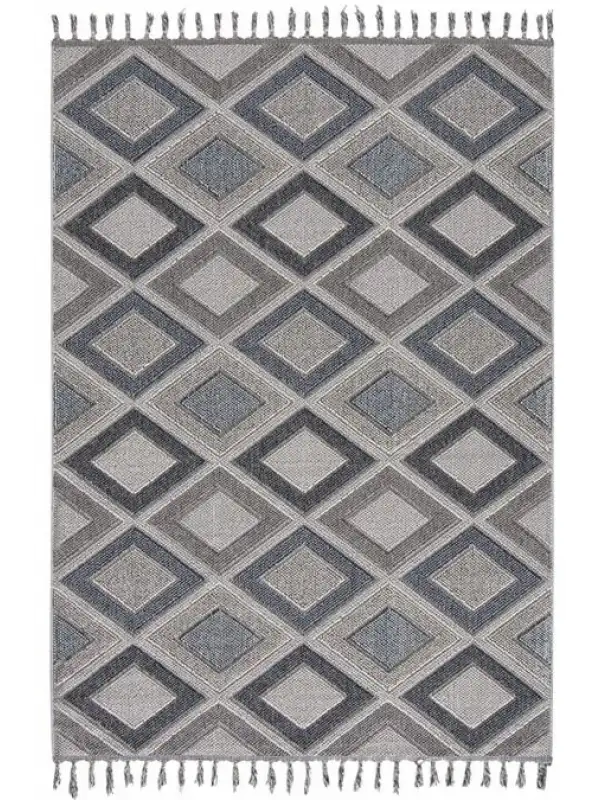 Dekorenti Halı Bukle 1402 Gri