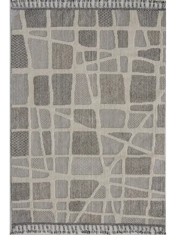 Dekorenti Halı Bukle 1414 Gri