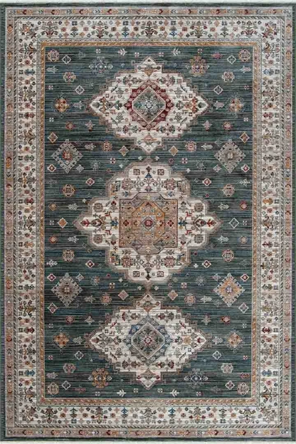 Dekorenti Halı Otantik 2607 Yeşil