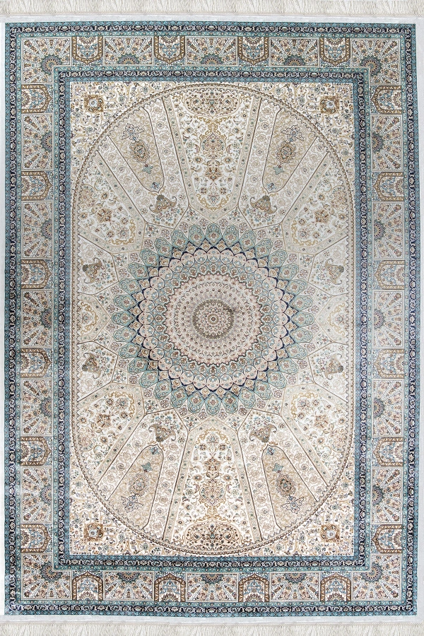Romans Halı Herat 2803 Mavi