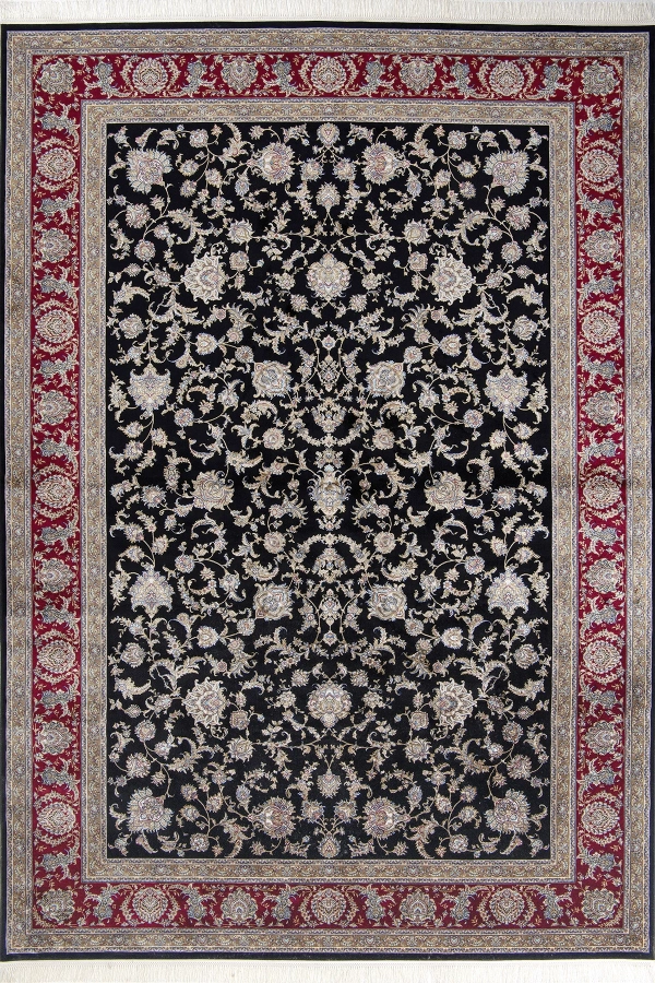 Romans Halı Herat 2807 Siyah