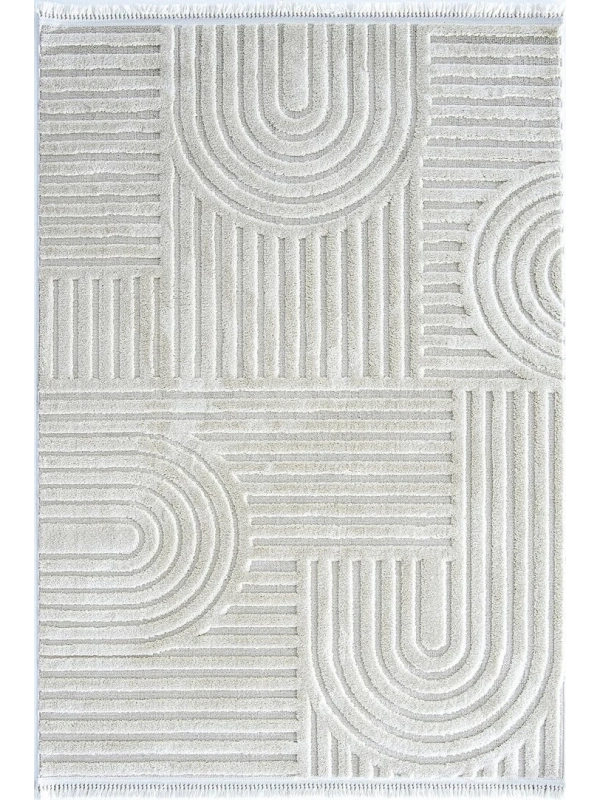 Dekorenti Halı Step 2213 Krem