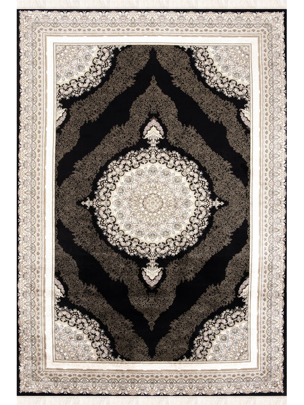Romans Halı Herat 2801 Siyah