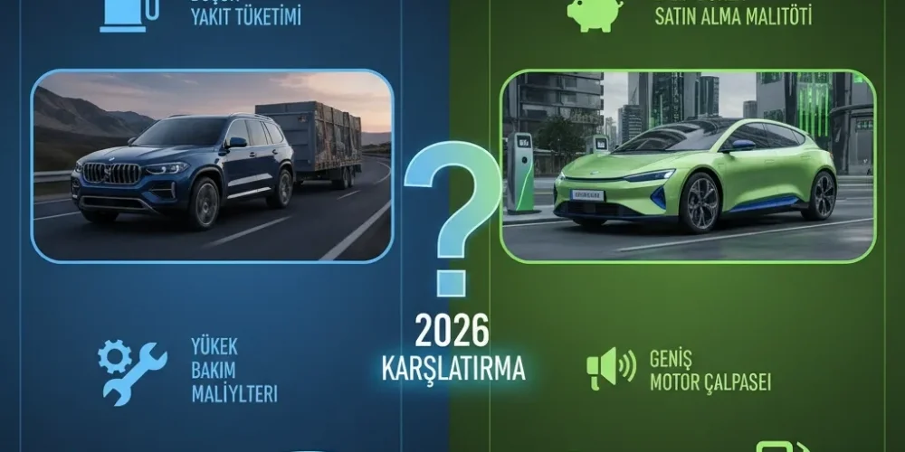 Dizel mi Benzinli Motor mu? Hangisi Daha Avantajlı? (2026 Güncel Karşılaştırma)