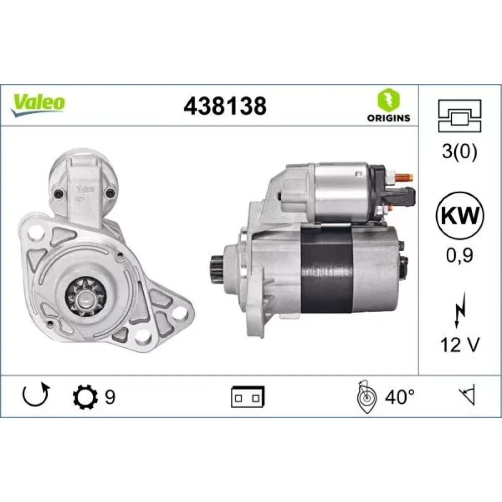 Mars motoru 12v 9 dis 1,1 kw skoda octavia 1,6 02- / vw bora 1,6 98- / golf iv 1,6