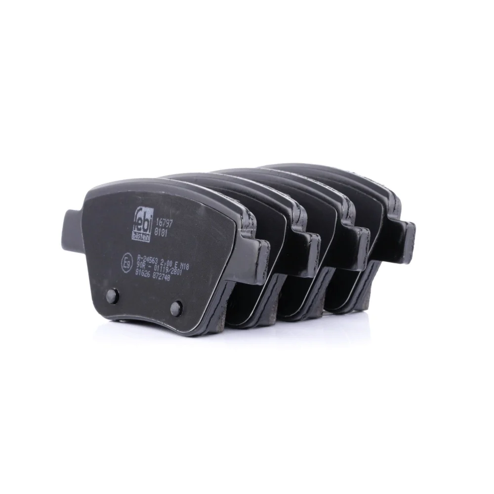 Arka fren balatasi- vw caddy 11-15 golf 09-13 passat 13-15 seat leon 06-13 skoda octavia 09-13