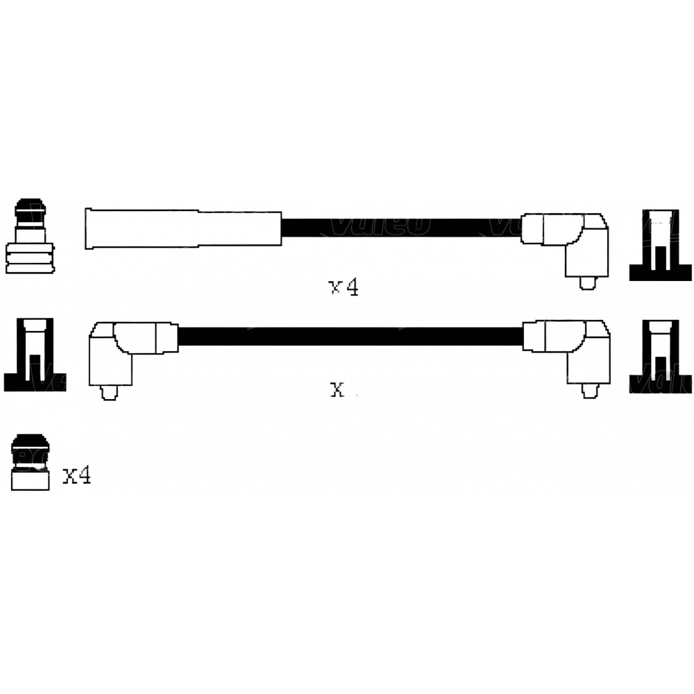 Buji kablo takimi skoda felicia 135l 136l